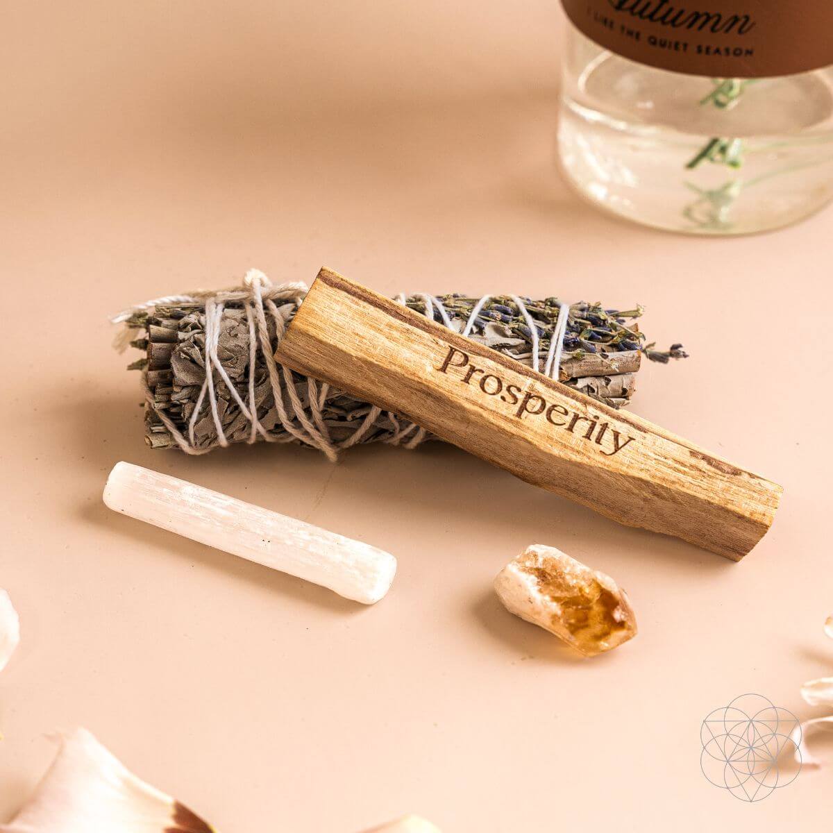 Manifest Miracles - Prosperity Smudging Kit (5 Pieces) by Conscious Items