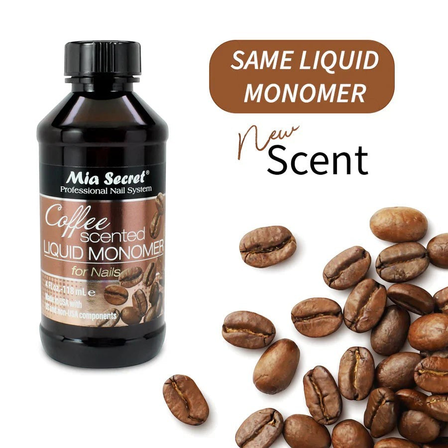 Mia Secret - Coffee Scented Liquid Monomer, 4oz by kvadrat store