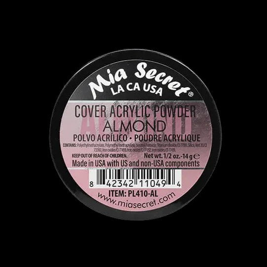 Mia Secret - Cover Almond Acrylic Powder, 2oz and 4oz by kvadrat store