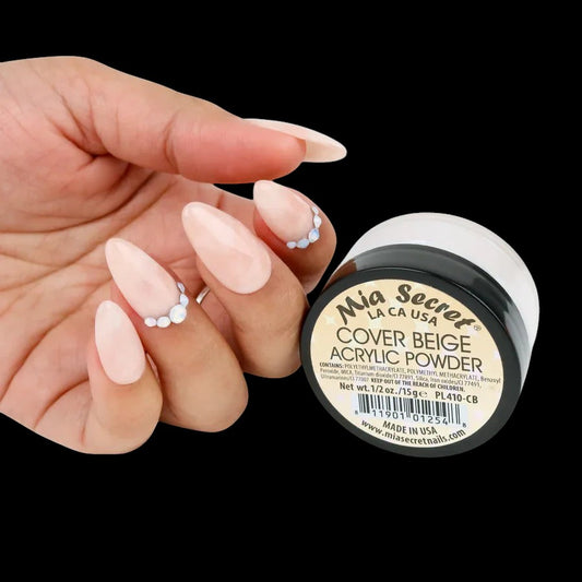 Mia Secret - Cover Beige Acrylic Powder, 1oz, 2oz and 4oz by kvadrat store