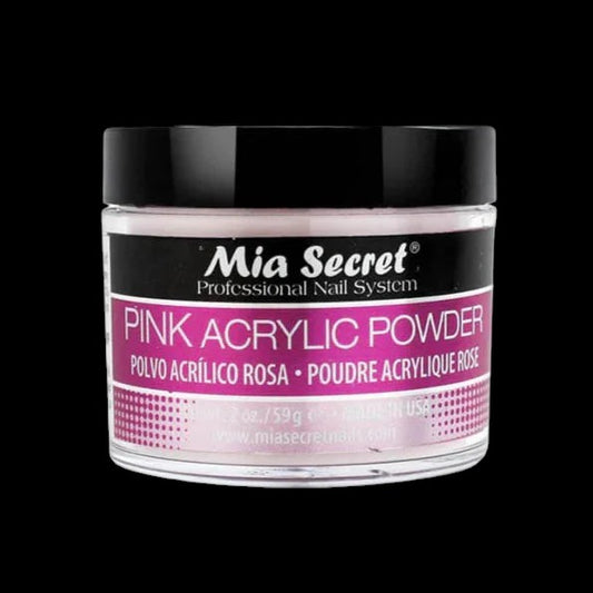 Mia Secret - Pink Acrylic Powder, 2oz and 4oz by kvadrat store