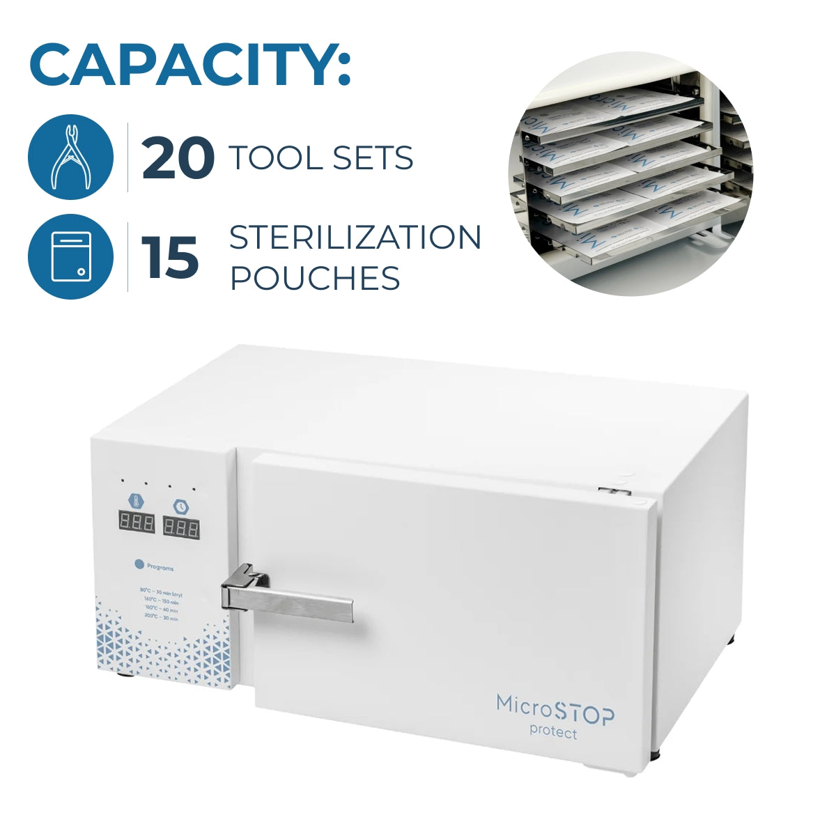 MicroStop Dry Heat Sterilizer - Protect