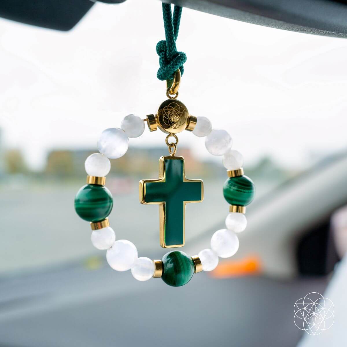 Mindful Journey - Cross Charm Tassel of Safe Travels by Conscious Items