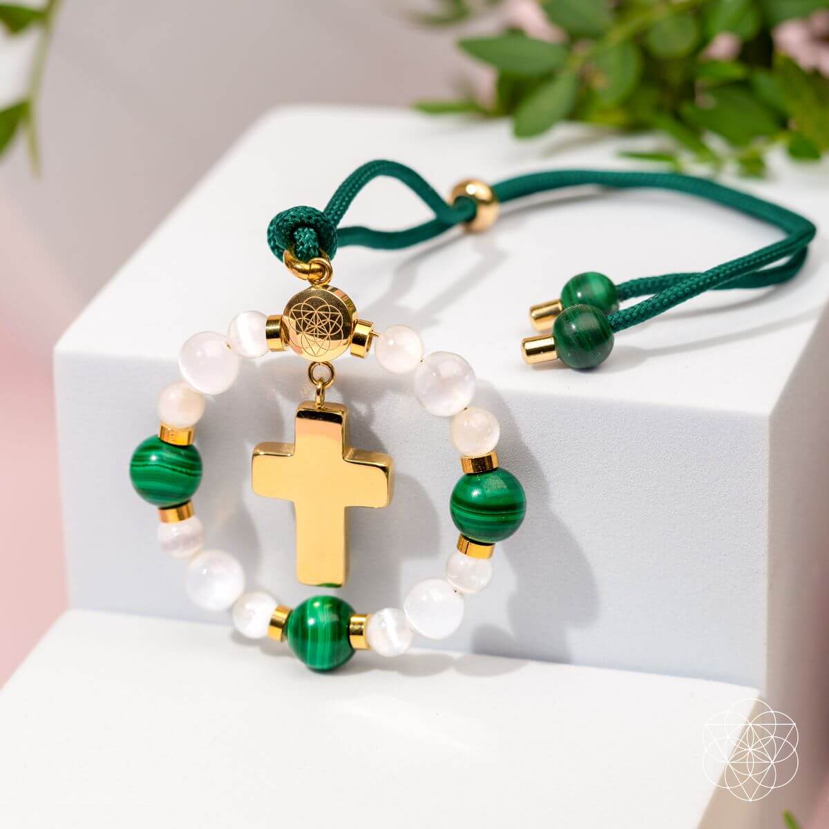 Mindful Journey - Cross Charm Tassel of Safe Travels by Conscious Items