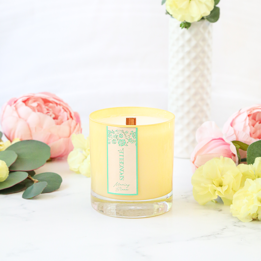 Morning Bloom | Private Reserve Candle by Spongellé