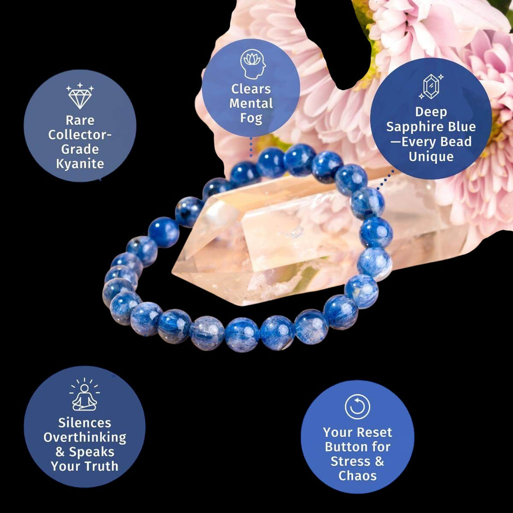 My Truth, My Power – Rare Kyanite Bracelet by Conscious Items