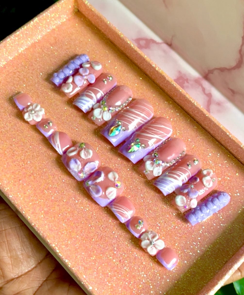 Ashley Deluxe Mani Pedi Combo by NailedByNiki2swt