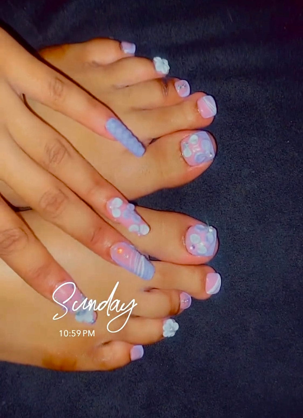 Ashley Deluxe Mani Pedi Combo by NailedByNiki2swt