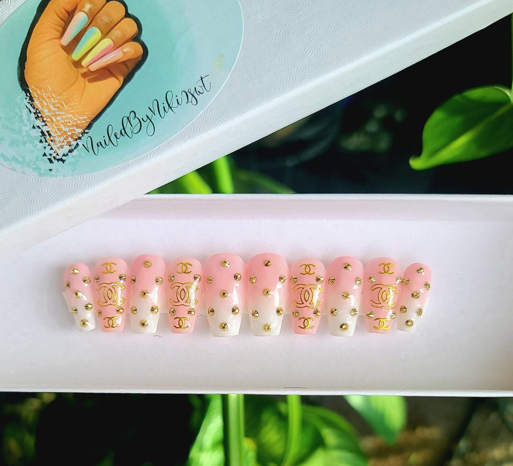 Classy Bling Gold by NailedByNiki2swt