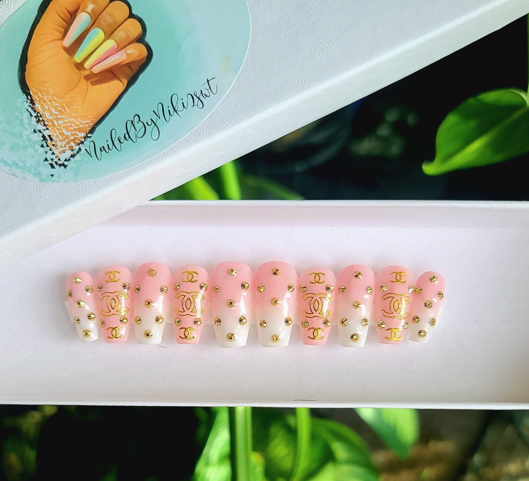 Classy Bling Gold by NailedByNiki2swt