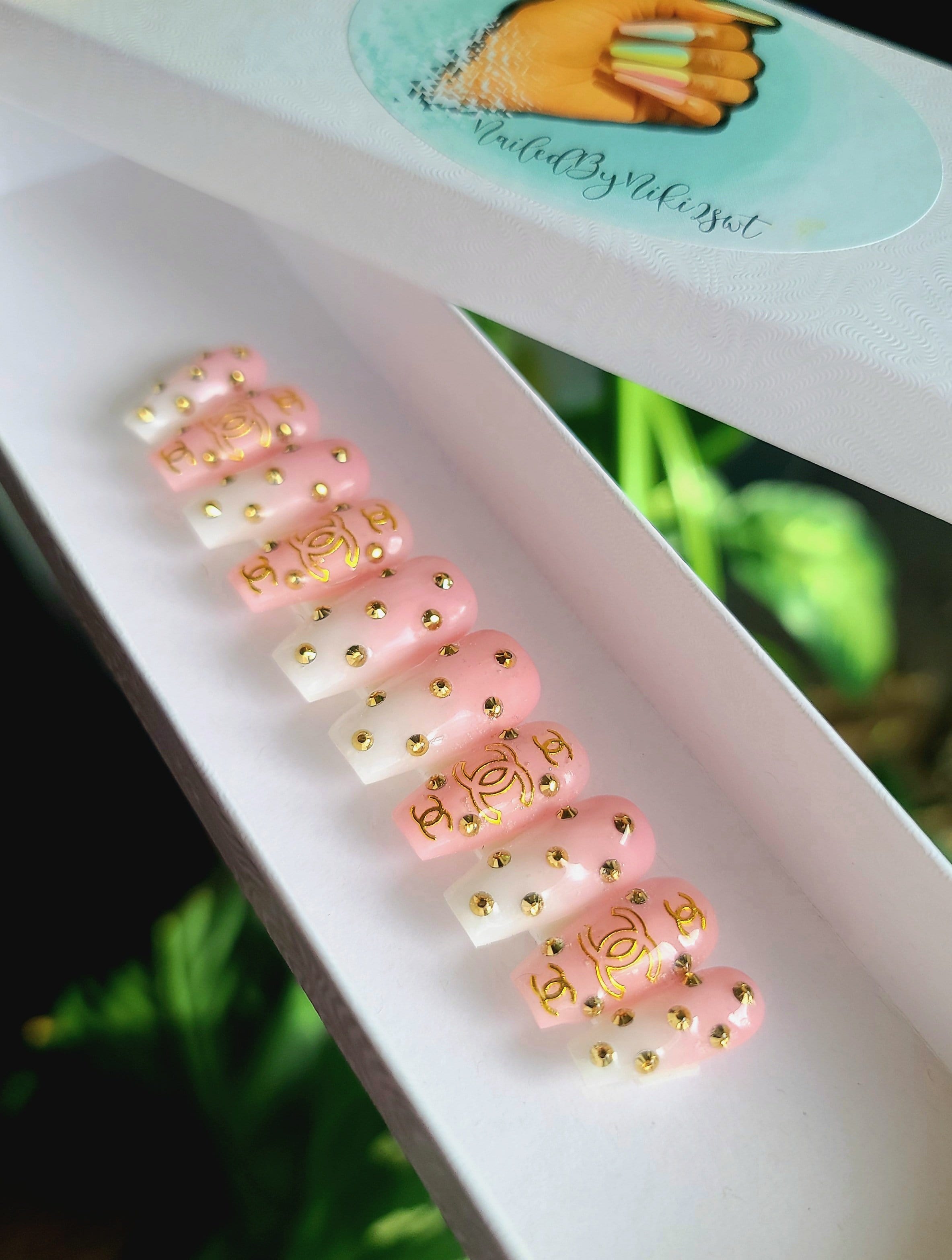 Classy Bling Gold by NailedByNiki2swt