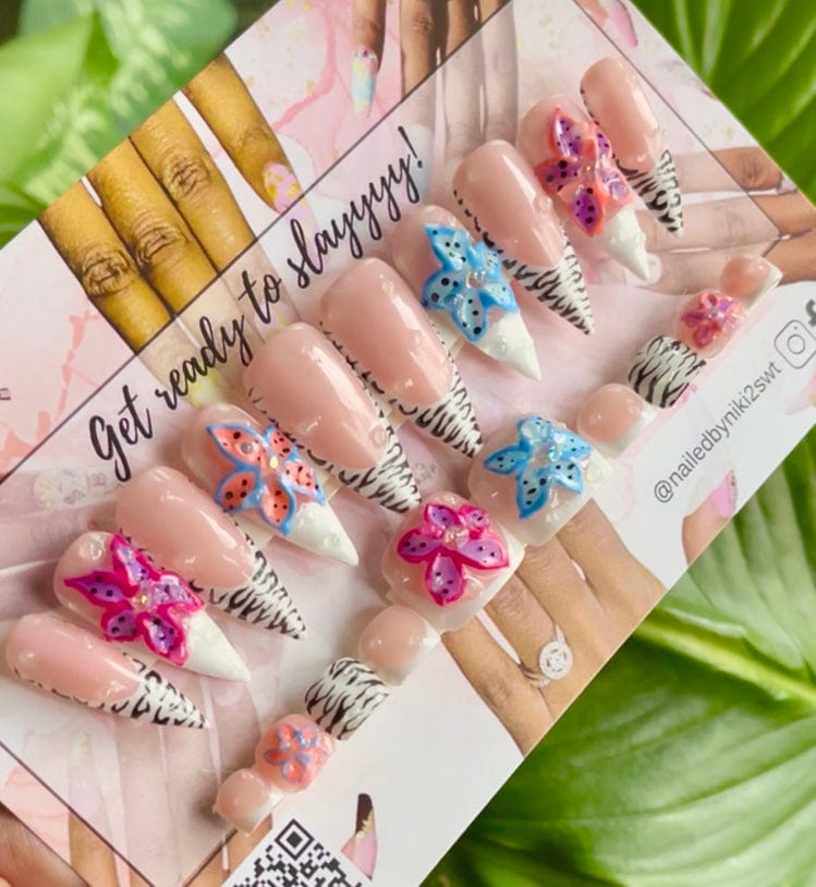 Jasmine Deluxe Mani Pedi Combo by NailedByNiki2swt