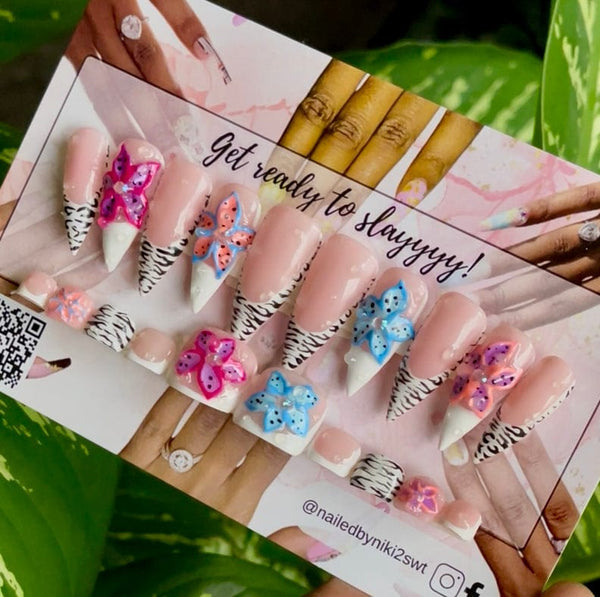 Jasmine Deluxe Mani Pedi Combo by NailedByNiki2swt