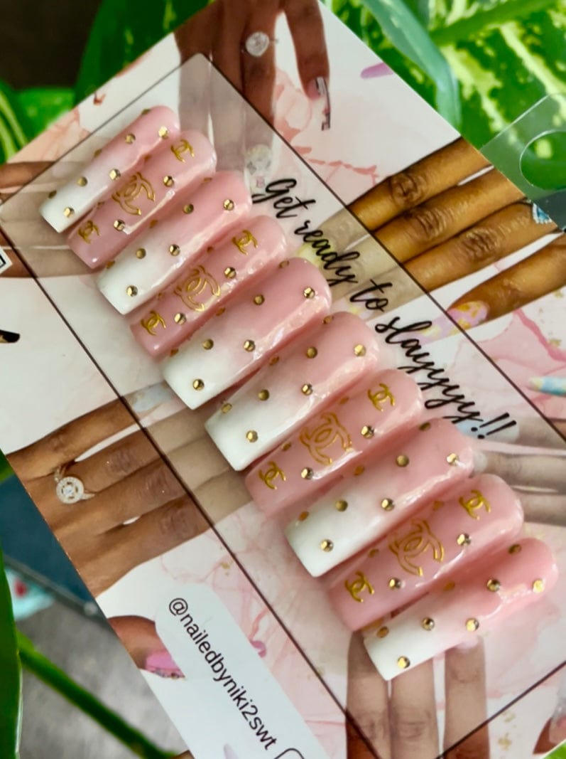 Classy Bling Gold by NailedByNiki2swt