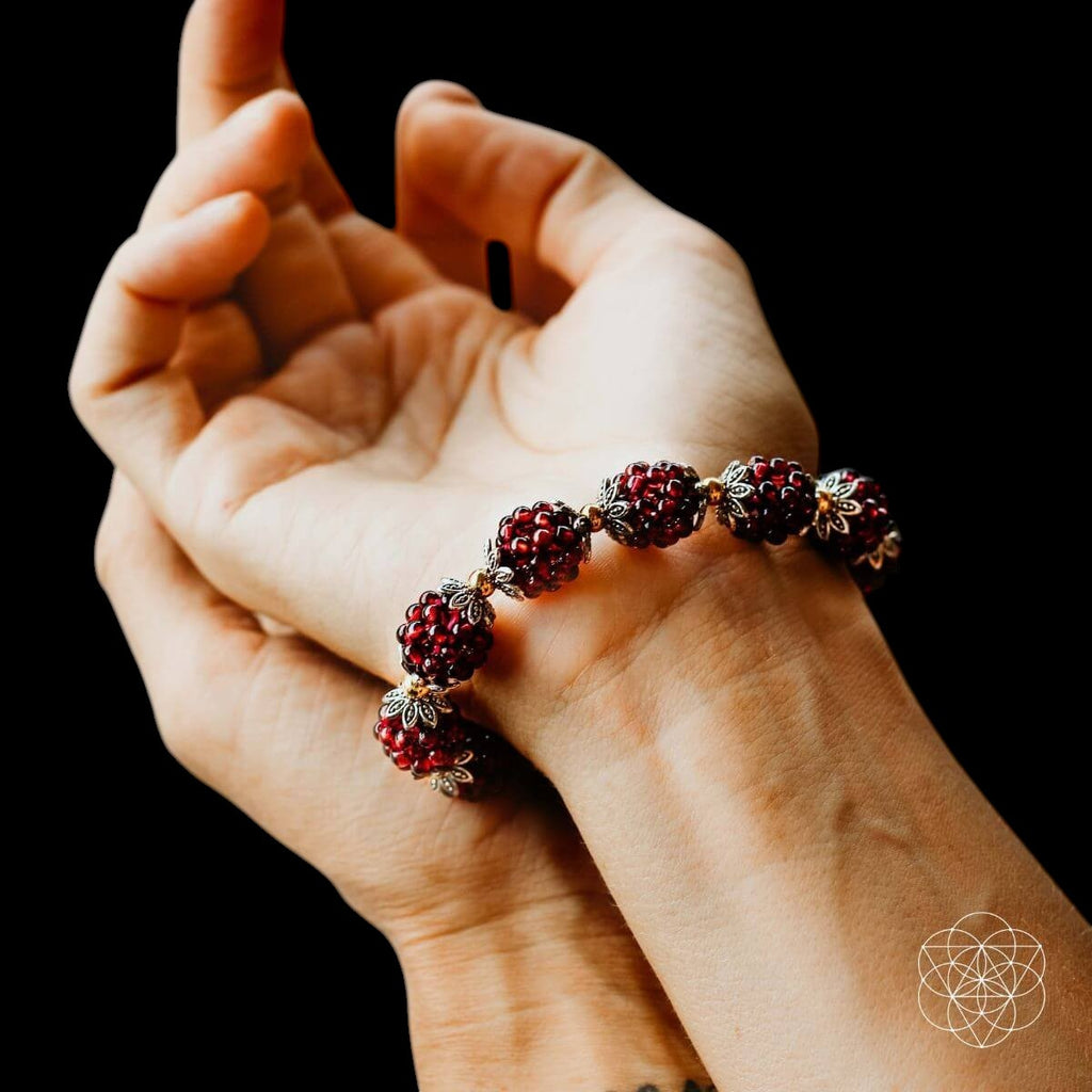 Natural Garnet Healing Bracelet by Conscious Items