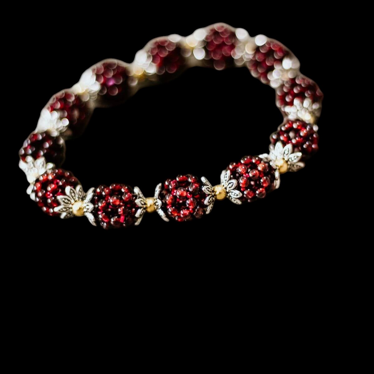 Natural Garnet Healing Bracelet by Conscious Items