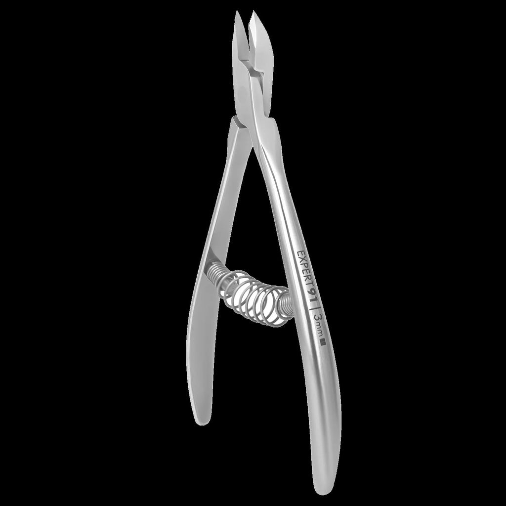 STALEKS Pro Expert 91 Professional Cuticle Nippers 3 mm Ne-91-3 by kvadrat store
