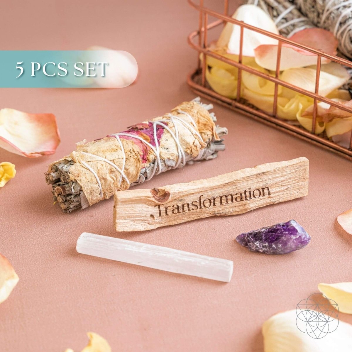 New Beginnings - Transformation Smudge Kit (5 Pieces) by Conscious Items
