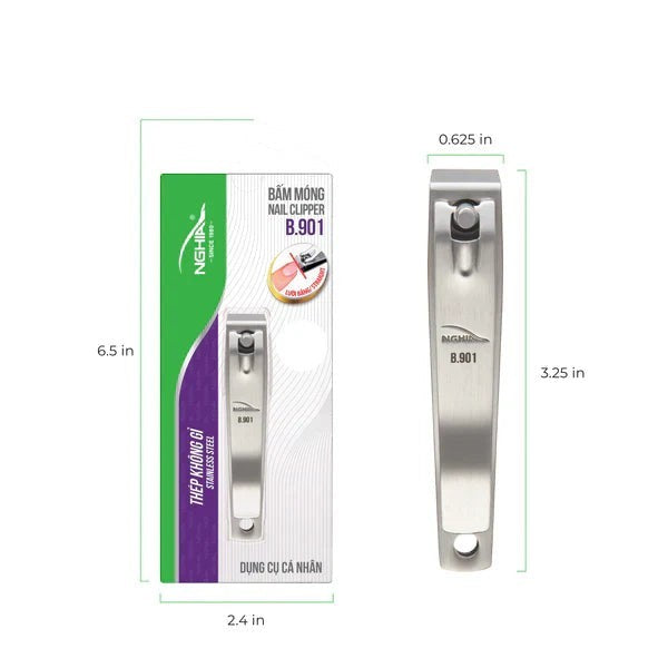 Nghia - B-901 Straight Blade Large Nail Clipper by kvadrat store