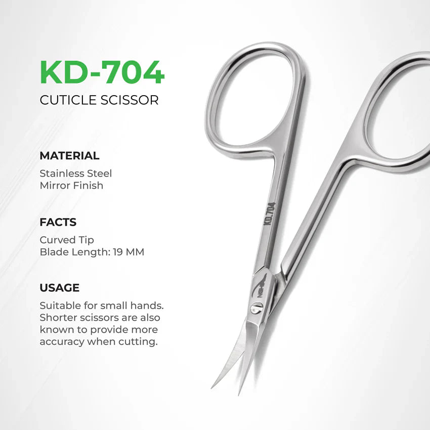 Nghia - KD-704 Cuticle Scissors by kvadrat store