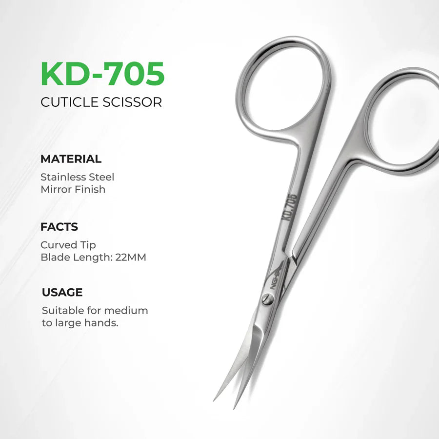 Nghia - KD-705 Cuticle Scissors by kvadrat store