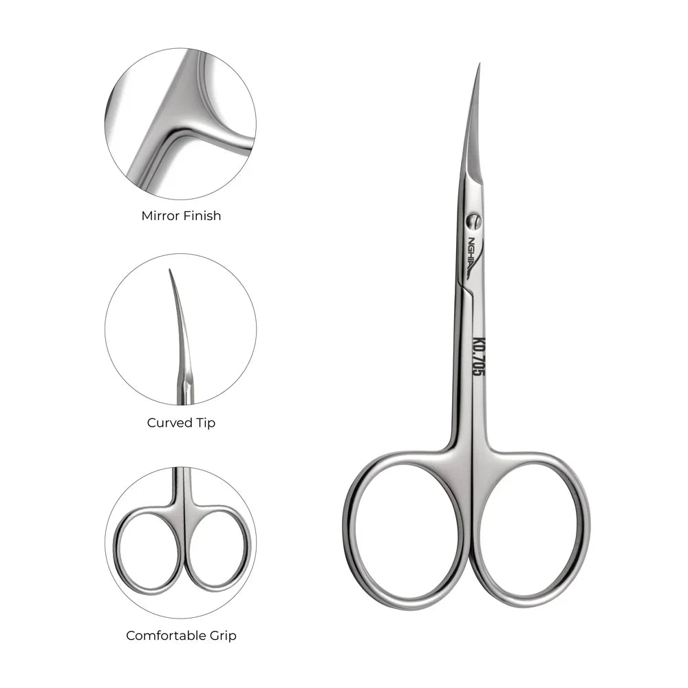 Nghia - KD-705 Cuticle Scissors by kvadrat store