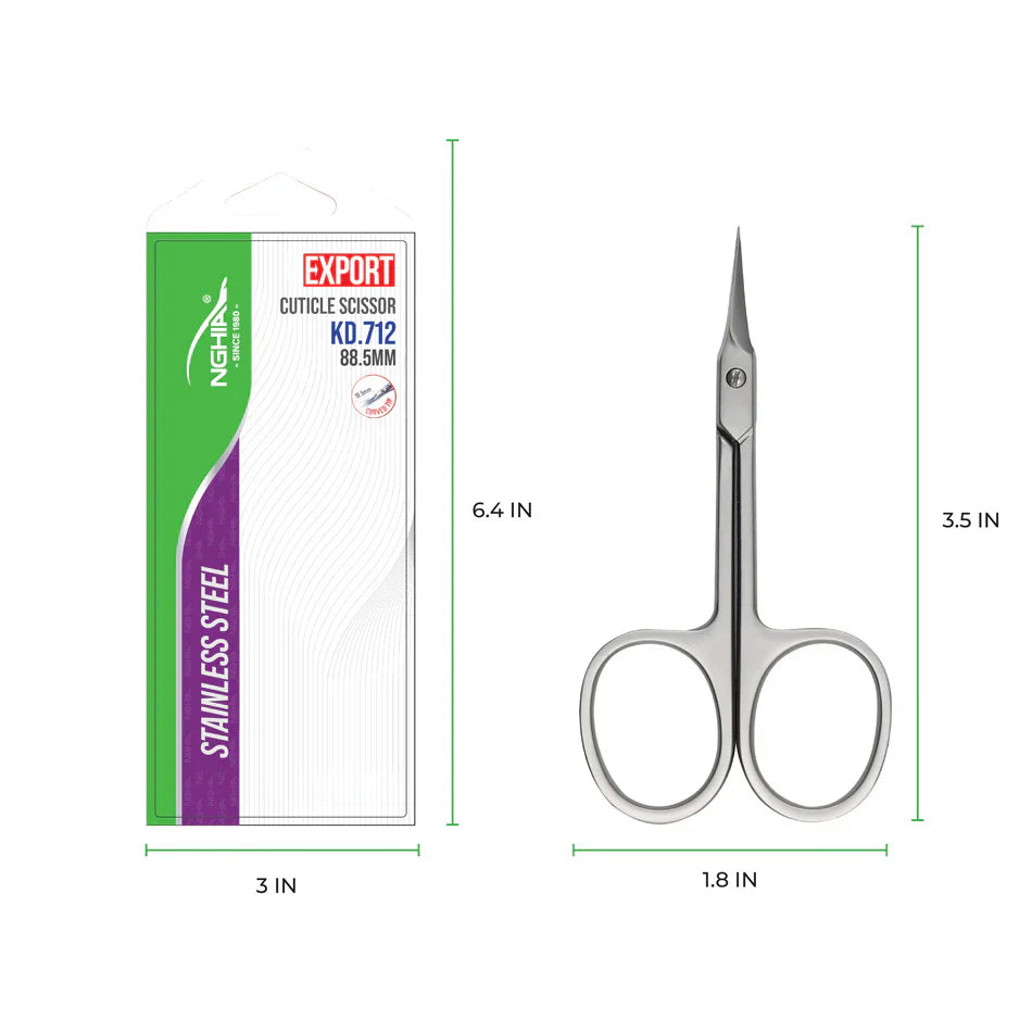 Nghia - KD-712 Cuticle Scissors by kvadrat store