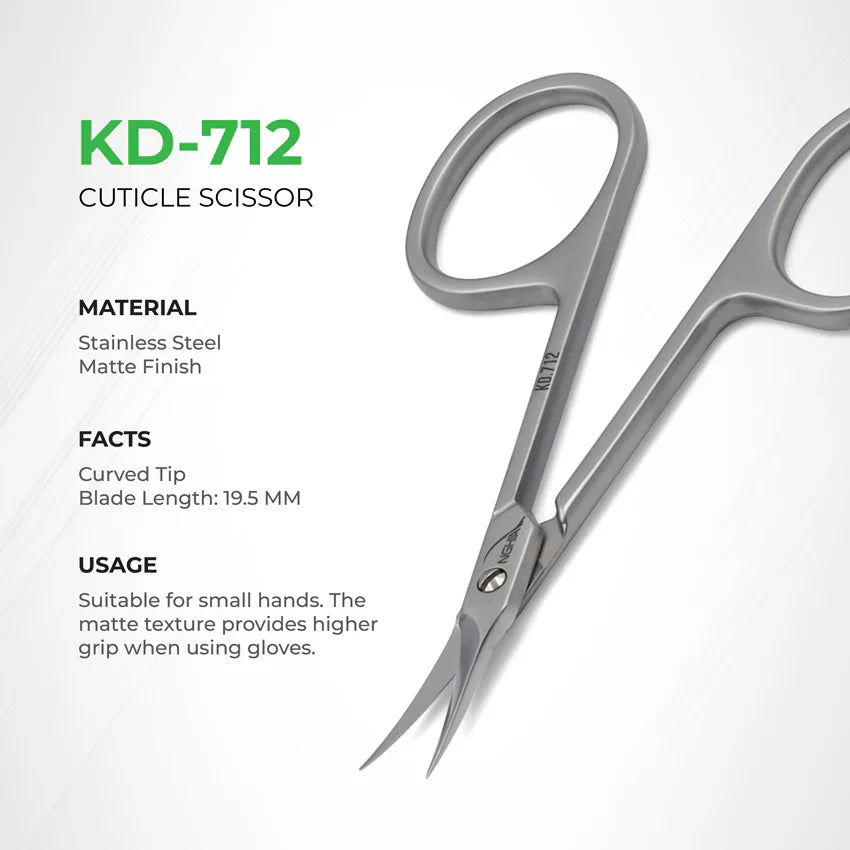 Nghia - KD-712 Cuticle Scissors by kvadrat store