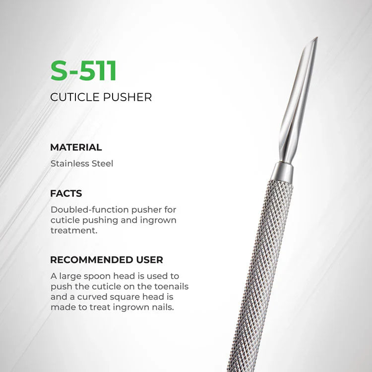 Nghia - S-511 Cuticle Pusher by kvadrat store