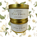 Nola Flower - Luxe Hand-Poured Natural Coconut Wax Candle by The Good Shaman