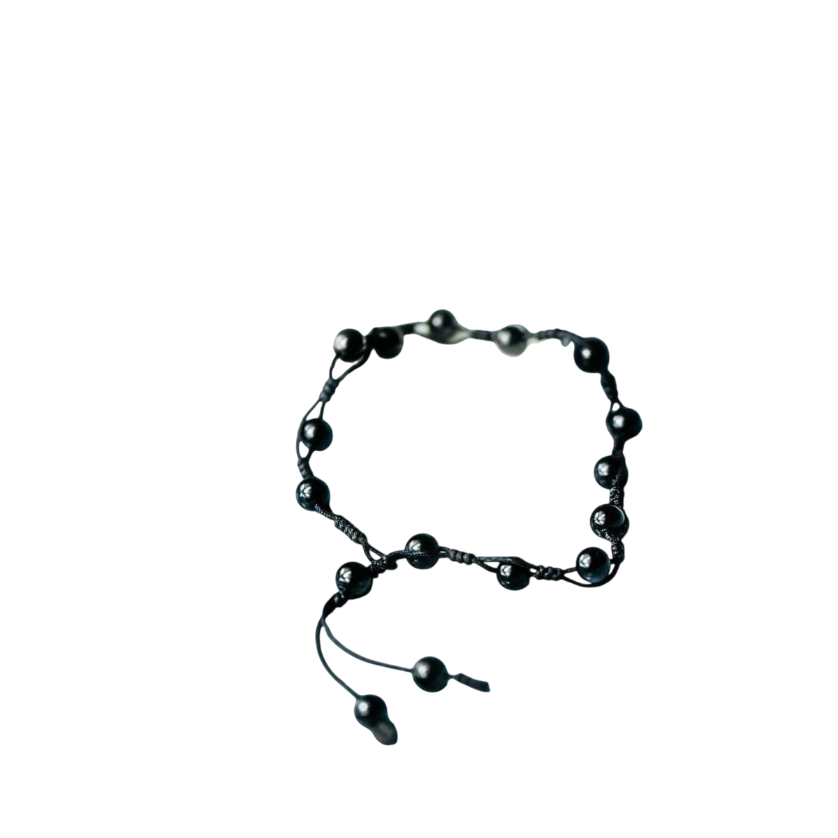 Obsidian Grounding Anklet by Conscious Items