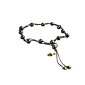 Obsidian Grounding Anklet by Conscious Items