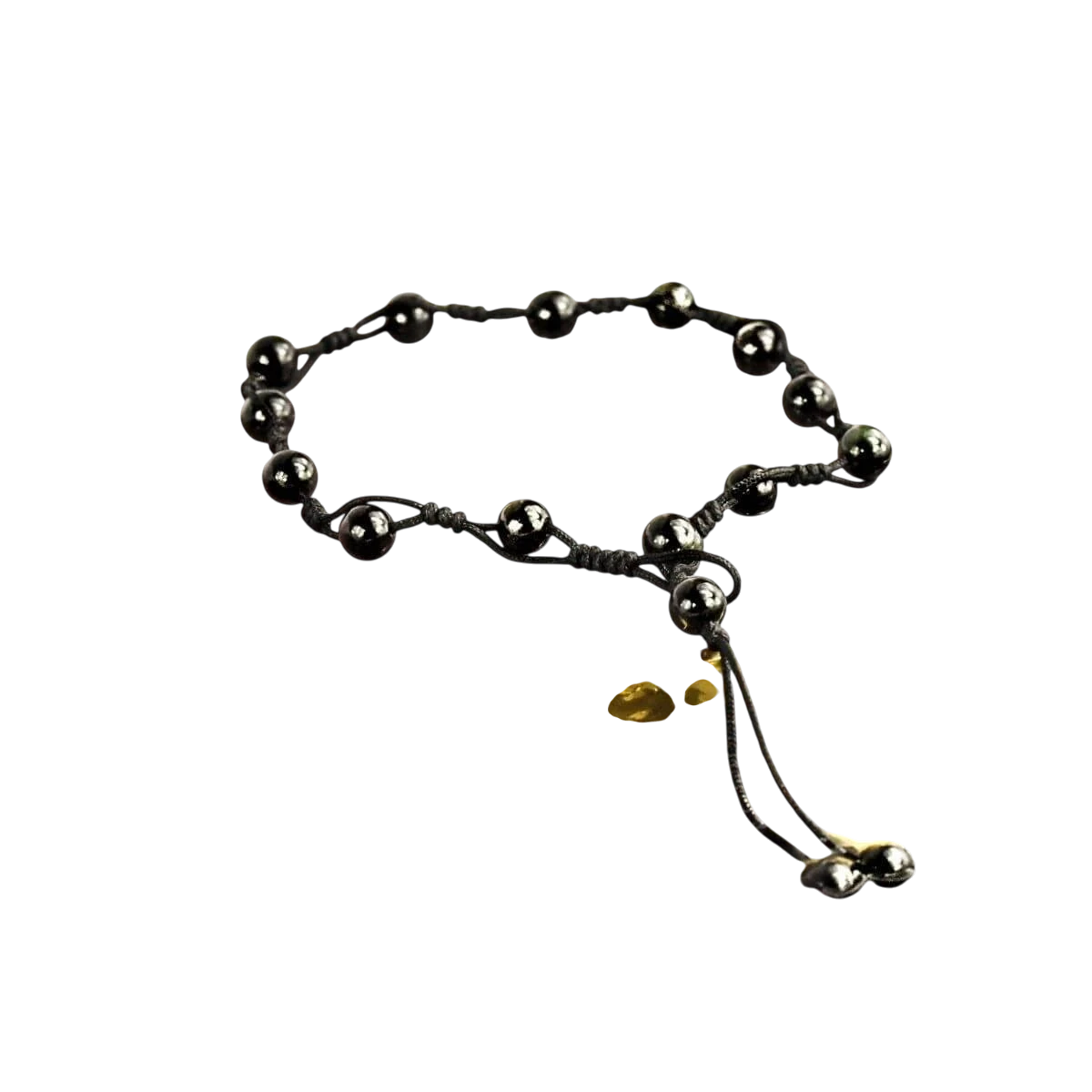 Obsidian Grounding Anklet by Conscious Items