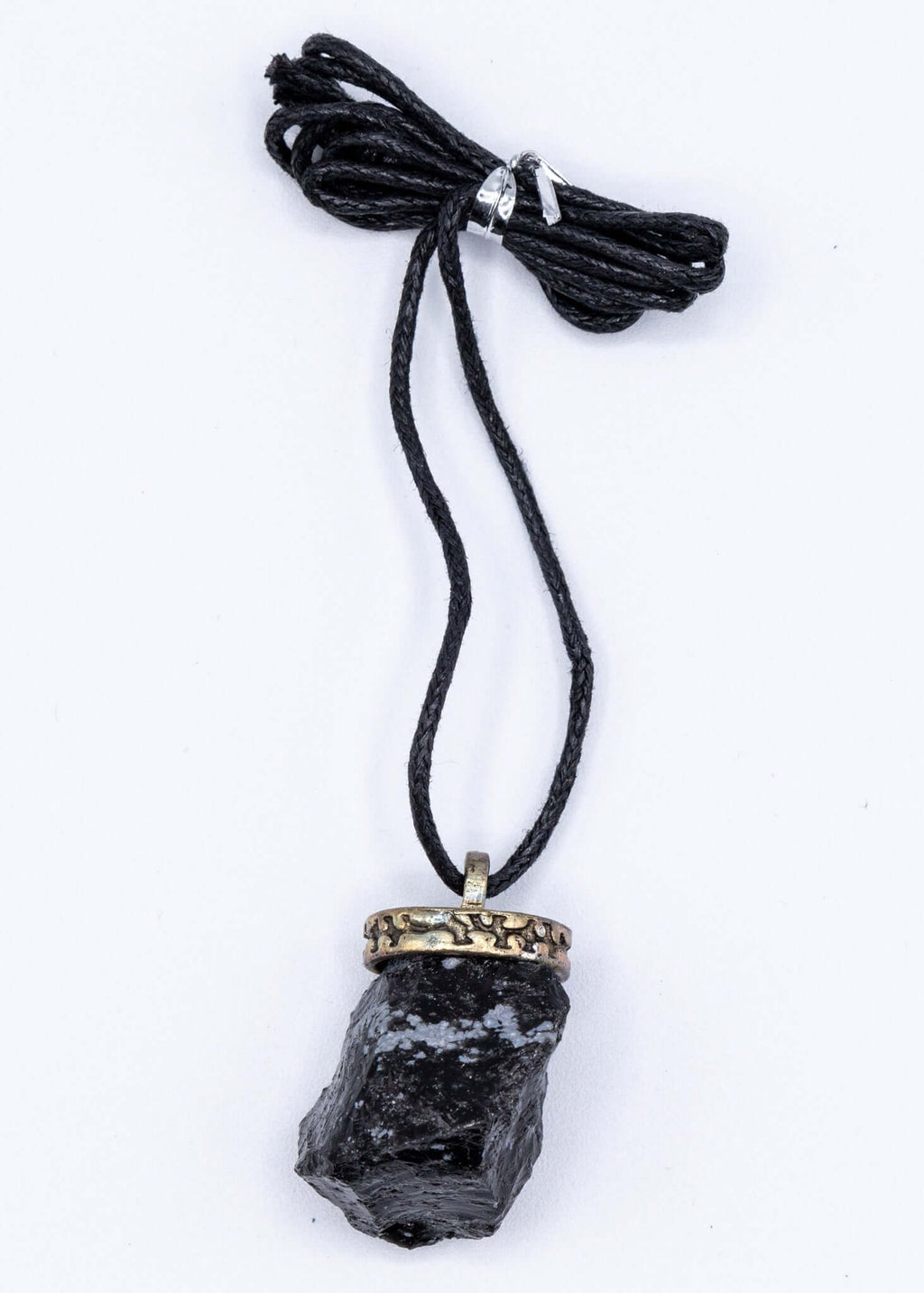 Obsidian Crystal Necklace