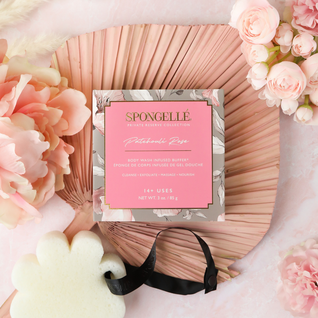 Patchouli Rose | Boxed Flower by Spongellé