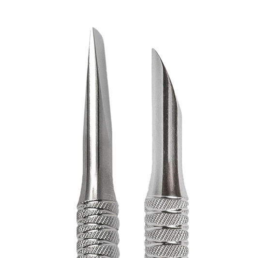 STALEKS EXPERT PRO 90 TYPE 5 MANICURE PUSHER (SLANT PUSHER + STRAIGHT PUSHER) PE-90/5- STALEKS™ by kvadrat store