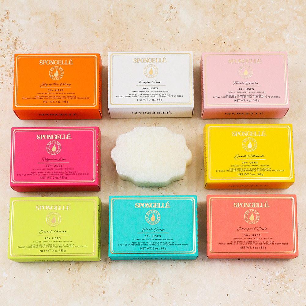 Pedi Buffer Assorted Pack by Spongellé