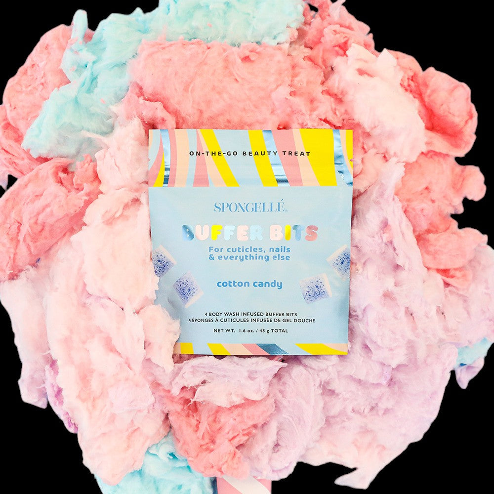 Cotton Candy | PediPOP! Buffer Bits by Spongellé