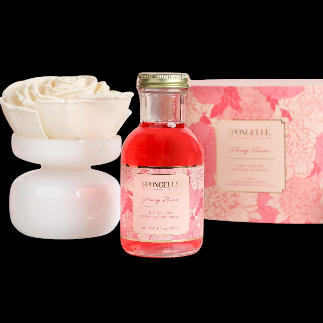 Peony Flower | Private Reserve Diffuser by Spongellé