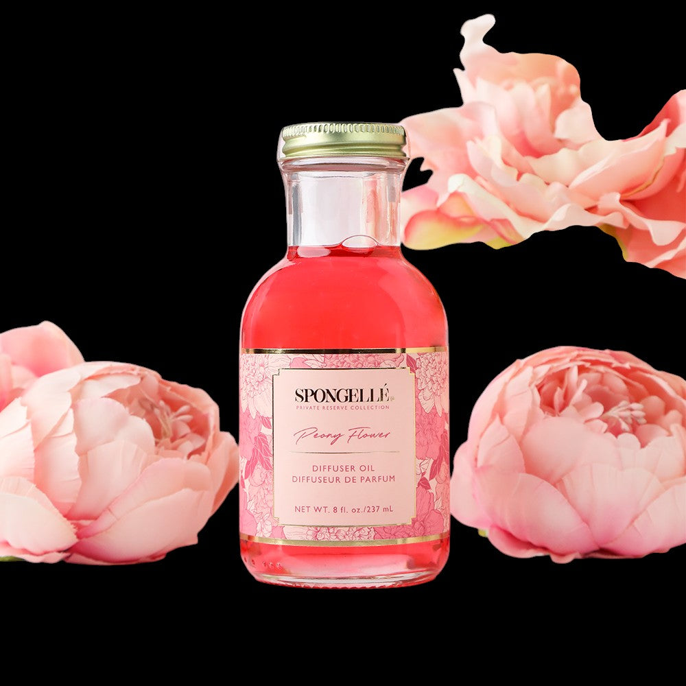 Peony Flower Diffuser Oil | Private Reserve Collection by Spongellé