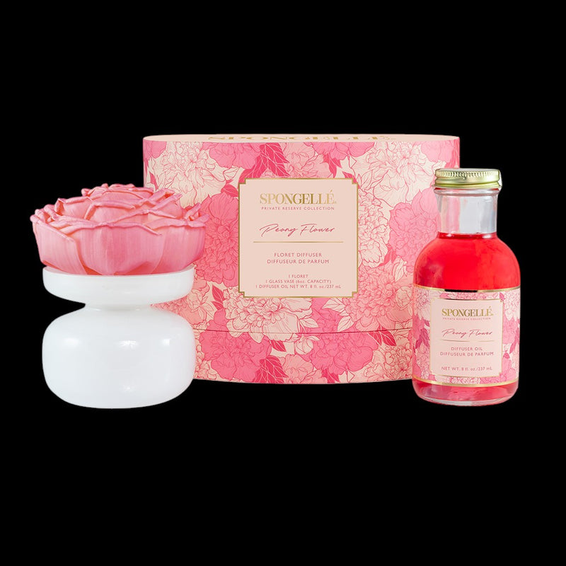 Peony Flower | Private Reserve Diffuser by Spongellé