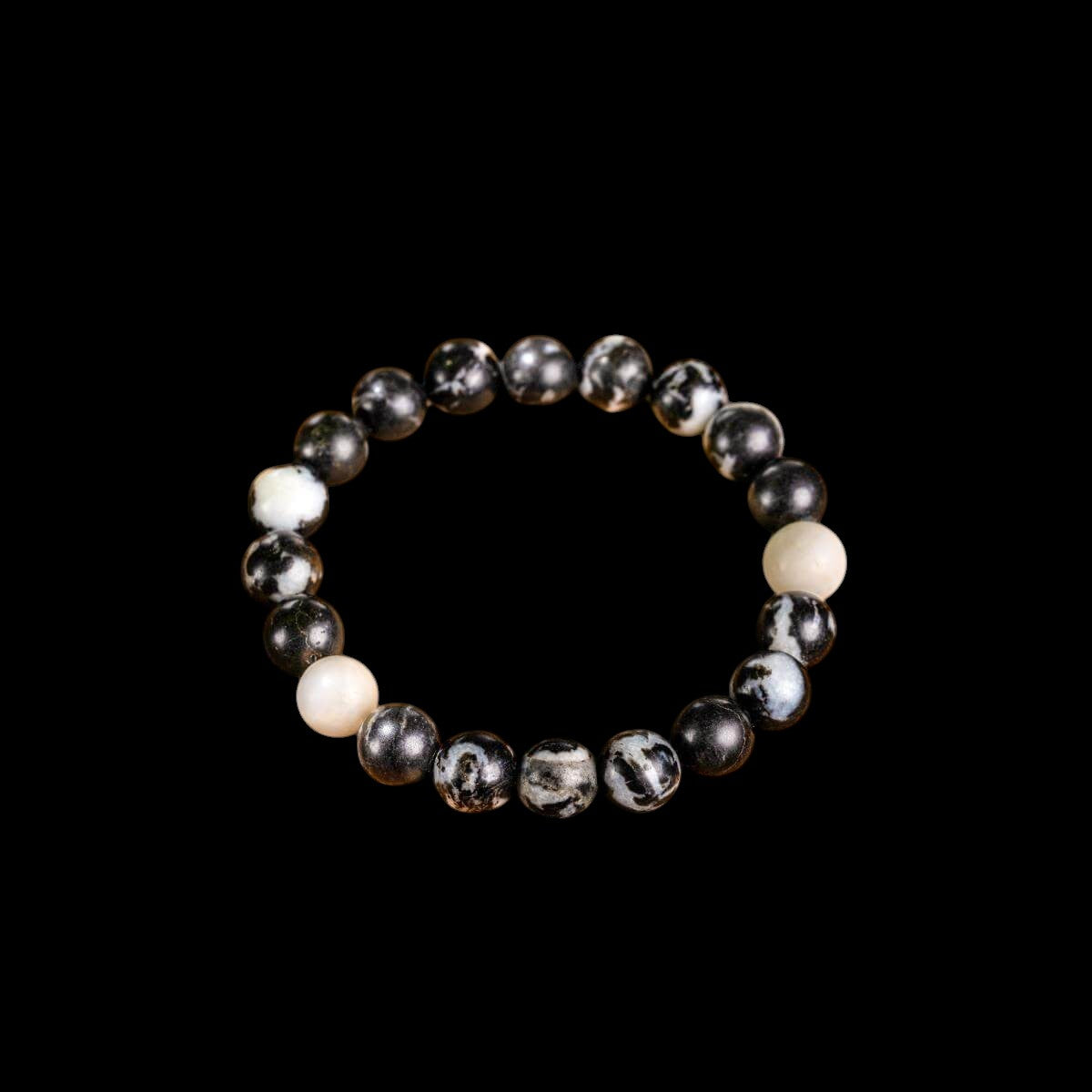 Permission to Pause - The Zebra Jasper Bracelet by Conscious Items