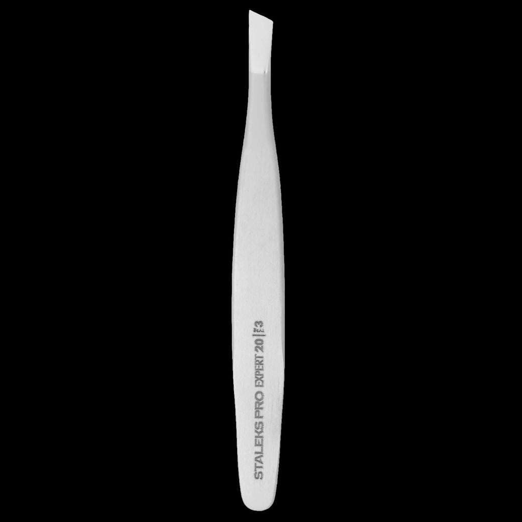 STALEKS PRO EXPERT 20/3 EYEBROW TWEEZERS (WIDE SLANT) TE-20/3 - STALEKS™ by kvadrat store
