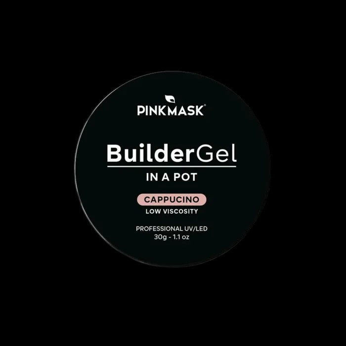 Pink Mask - Builder Gel in a Pot Cappuccino by kvadrat store