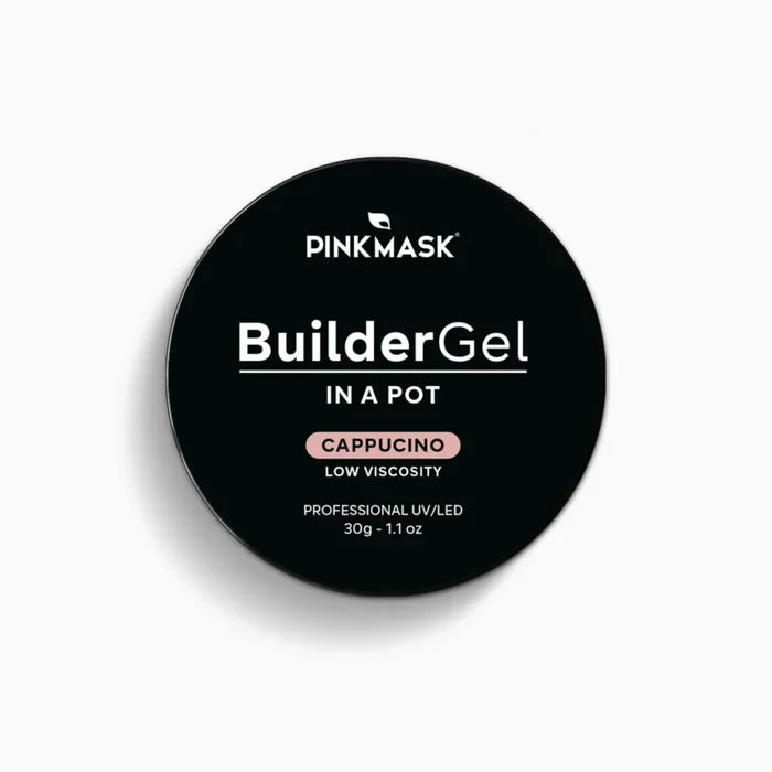 Pink Mask - Builder Gel in a Pot Cappuccino