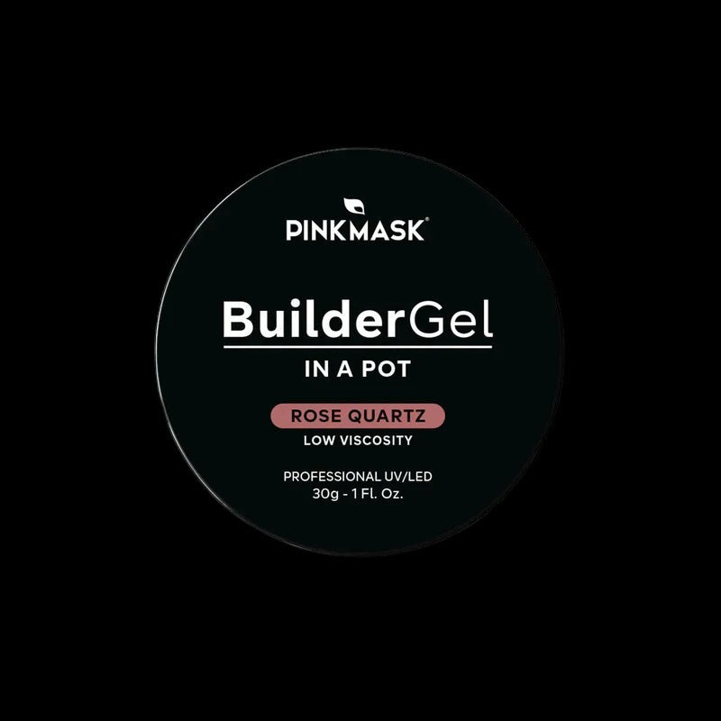 Pink Mask - Builder Gel in a Pot Rose Quartz by kvadrat store