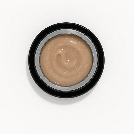 Pink Mask - Builder Gel in a Pot Shimmer Camel