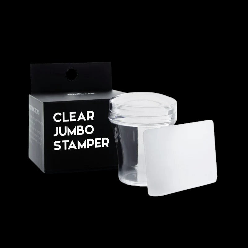 Pink Mask - Clear Jumbo Stamper by kvadrat store