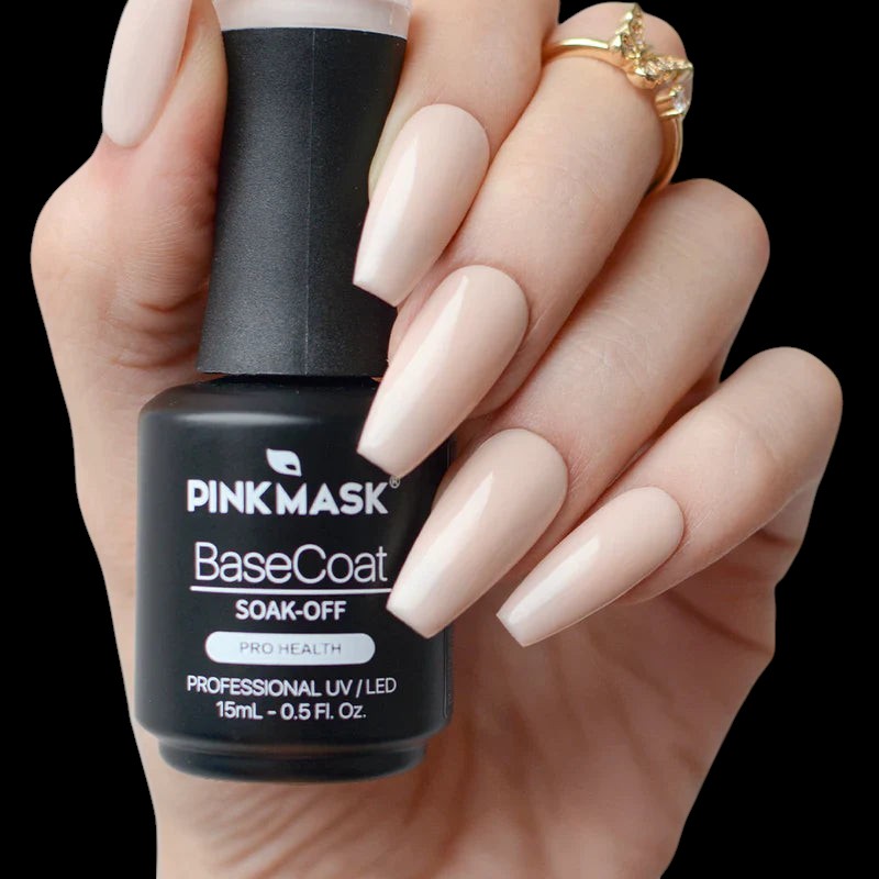 Pink Mask - Color Base Coat Clearly Nude by kvadrat store