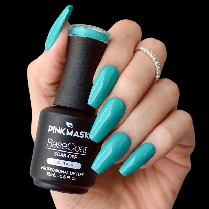 Pink Mask - Color Base Coat Deep Ocean by kvadrat store
